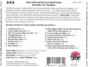 CD Chuck Folds And His Sweet Basil Friends: Remember Doc Cheatham 92254