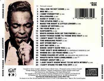 CD Chuck Jackson: Good Things 295694
