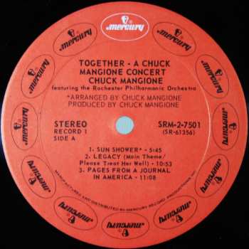 2CD Chuck Mangione: Together: A New Chuck Mangione Concert