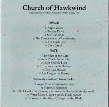 CD Hawkwind: Church Of Hawkwind