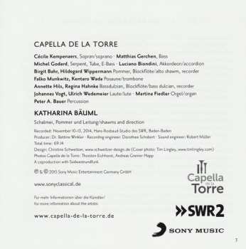 CD Capella De La Torre: Ciaconna 277090