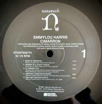 LP Emmylou Harris: Cimarron 7087