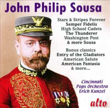 Album Cincinnati Pops Orchestra: John Philip Sousa: Marches, Waltzes + 'Americana