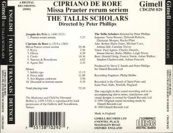 CD Cipriano De Rore: Missa Praeter Rerum Seriem 327064