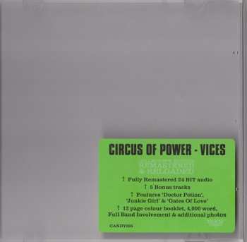 CD Circus Of Power: Vices 509751