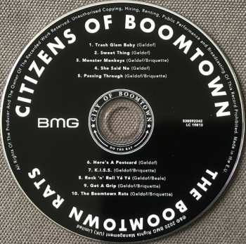 CD The Boomtown Rats: Citizens Of Boomtown 7140