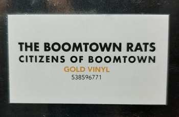 LP The Boomtown Rats: Citizens Of Boomtown LTD | CLR 7142