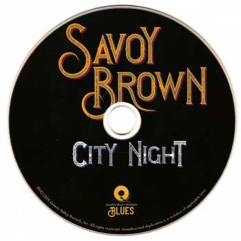 CD Savoy Brown: City Night 94768