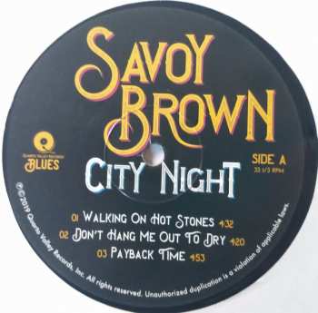 2LP Savoy Brown: City Night 7150