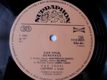 LP C&K Vocal: Generace