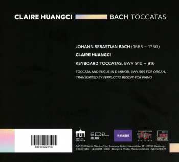 CD Claire Huangci: Bach Toccatas 301827