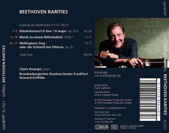 CD Claire Huangci: Beethoven Rarities 186575