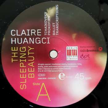 2LP Claire Huangci: The Sleeping Beauty (Ballet Transcriptions) 145711