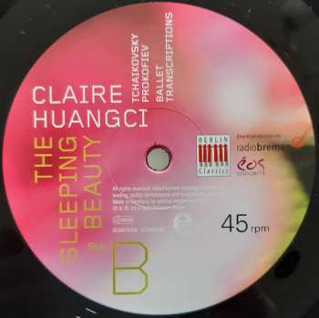 2LP Claire Huangci: The Sleeping Beauty (Ballet Transcriptions) 145711