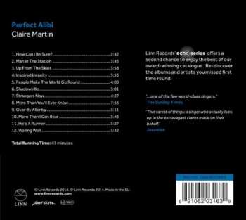 CD Claire Martin: Perfect Alibi 296175
