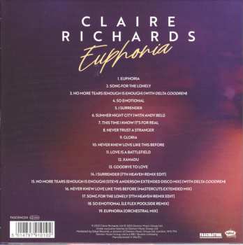 CD Claire Richards: Euphoria DLX 491132