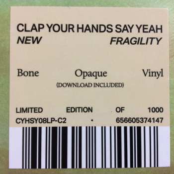 LP Clap Your Hands Say Yeah: New Fragility LTD | CLR 58672