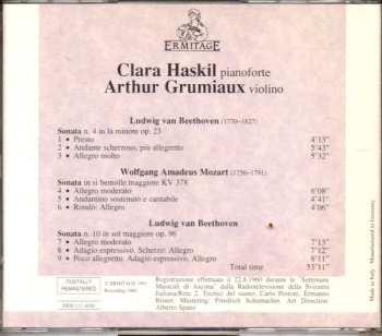 CD Clara Haskil: Beethoven • Mozart 474521