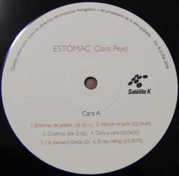 LP Clara Peya: Estómac