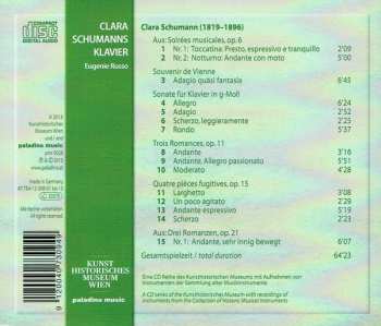 CD Clara Schumann: Clara Schumanns Klavier 254319