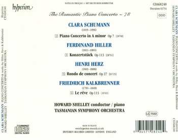 CD Clara Schumann: Piano Concerto & Works By Hiller, Herz & Kalkbrenner 114275
