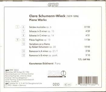 CD Clara Schumann: Piano Works 112172