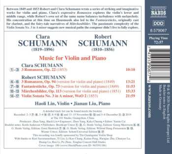 CD Clara Schumann: Music For Violin And Piano 451121