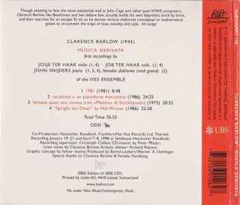 CD Clarence Barlow: Musica Derivata 123164