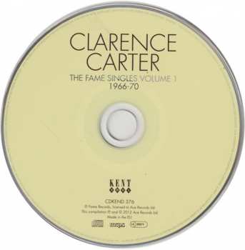 CD Clarence Carter: The Fame Singles Volume 1 1966-70 229407