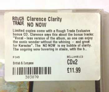 CD Clarence Clarity: No Now 25454