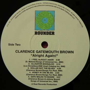 LP Clarence "Gatemouth" Brown: Alright Again! 508660