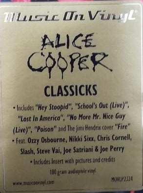 2LP Alice Cooper: Classicks 7229