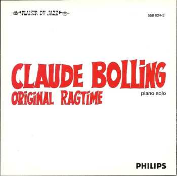 CD Claude Bolling: Original Ragtime DIGI