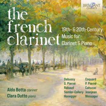 Album Claude Debussy: Aldo Botta & Clara Dutto - The French Clarinet