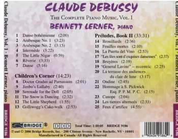 CD Claude Debussy: The Complete Piano Music, Vol. I 468370