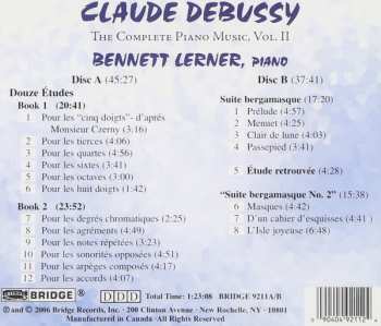 2CD Claude Debussy: The Complete Piano Music, Vol. II 465623