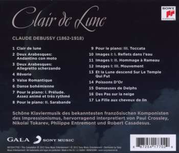 CD Claude Debussy: Clair De Lune (Die Schönste Klaviermusik Von Claude Debussy) 507588
