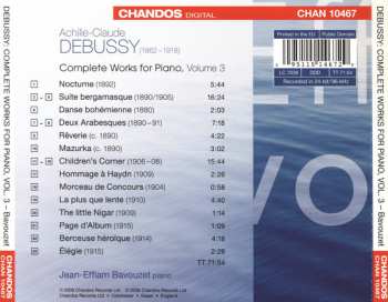 CD Claude Debussy: Complete Works For Piano, Vol. 3 342886