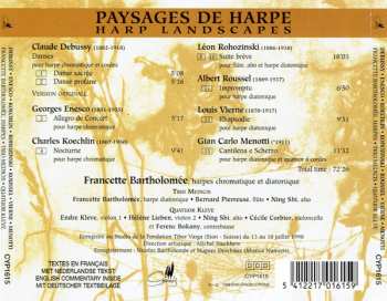 CD Claude Debussy: Danses · Harpe Chromatique 427308