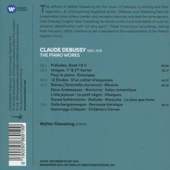 5CD Claude Debussy: Deubssy - The Complete Piano Works 47478