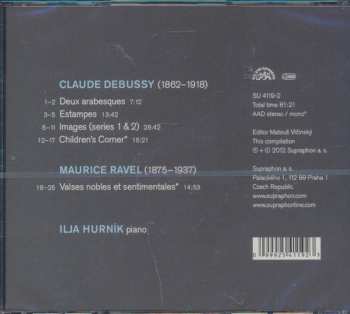 CD Claude Debussy: Deux Arabesques, Estampes, Images, Children's Corner, Valses Nobles Et Sentimentales 9134