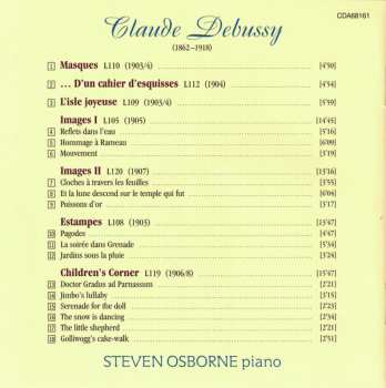 CD Claude Debussy: Images · L'Isle Joyeuse · Estampes · Masques · Children's Corner · D'Un Cahier D'Esquisses 322715