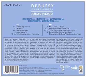 2CD Claude Debussy: Jeunes Années 267925
