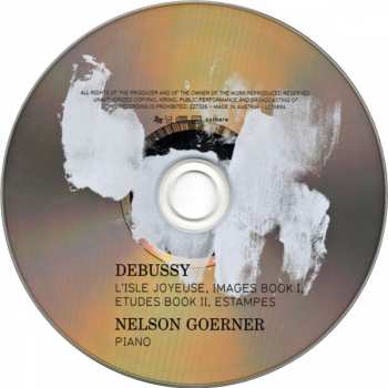 CD Claude Debussy: L'Isle Joyeuse, Images Book I, Études Book II, Estampes DIGI 306420