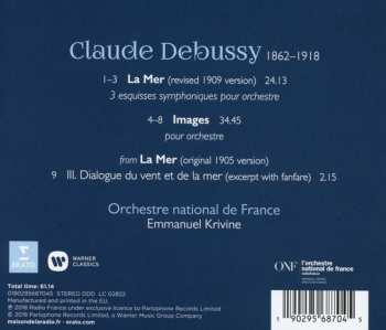 CD Claude Debussy: La Mer / Images 48497