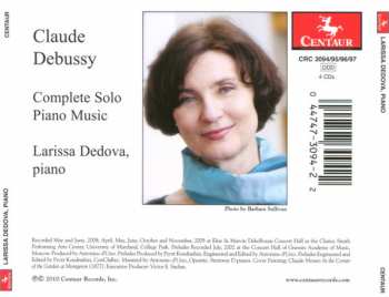 4CD Claude Debussy: Complete Solo Piano Music 440981