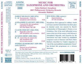 CD Claude Debussy: Music For Saxophone And Orchestra 244559
