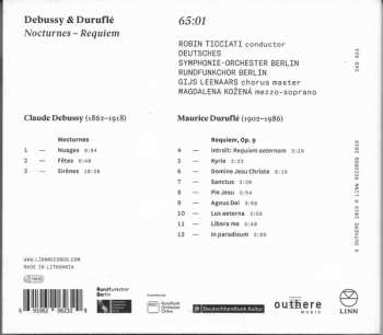 CD Claude Debussy: Nocturnes - Requiem DIGI 330059