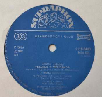 3LP/Box Set Claude Debussy: Pelleas Et Melisande