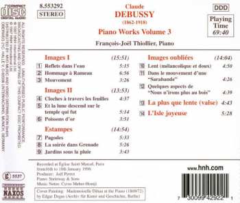 CD Claude Debussy: Piano Works Volume 3 247260